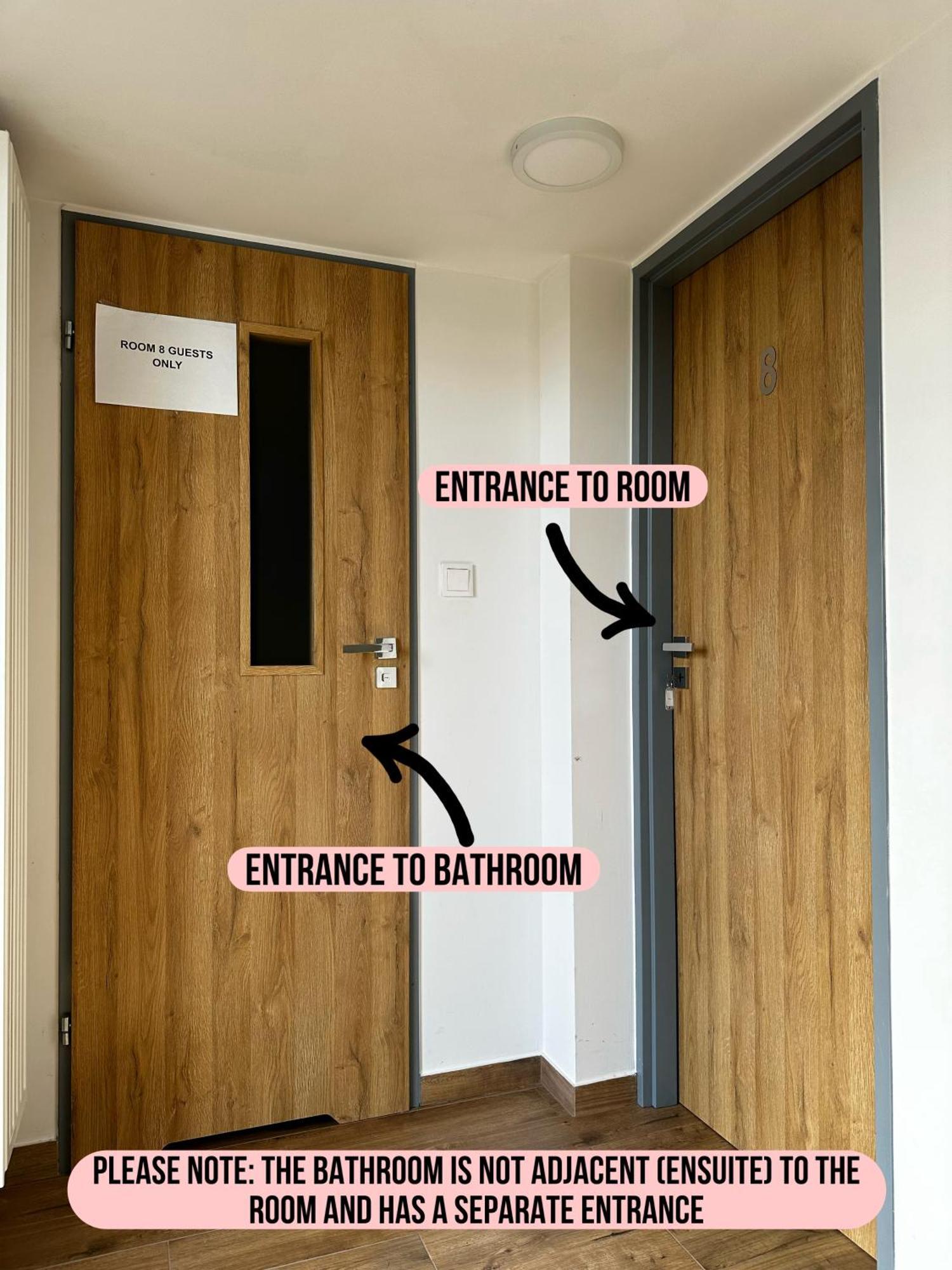 Double Twin #8 With Private Bathroom Warszawa